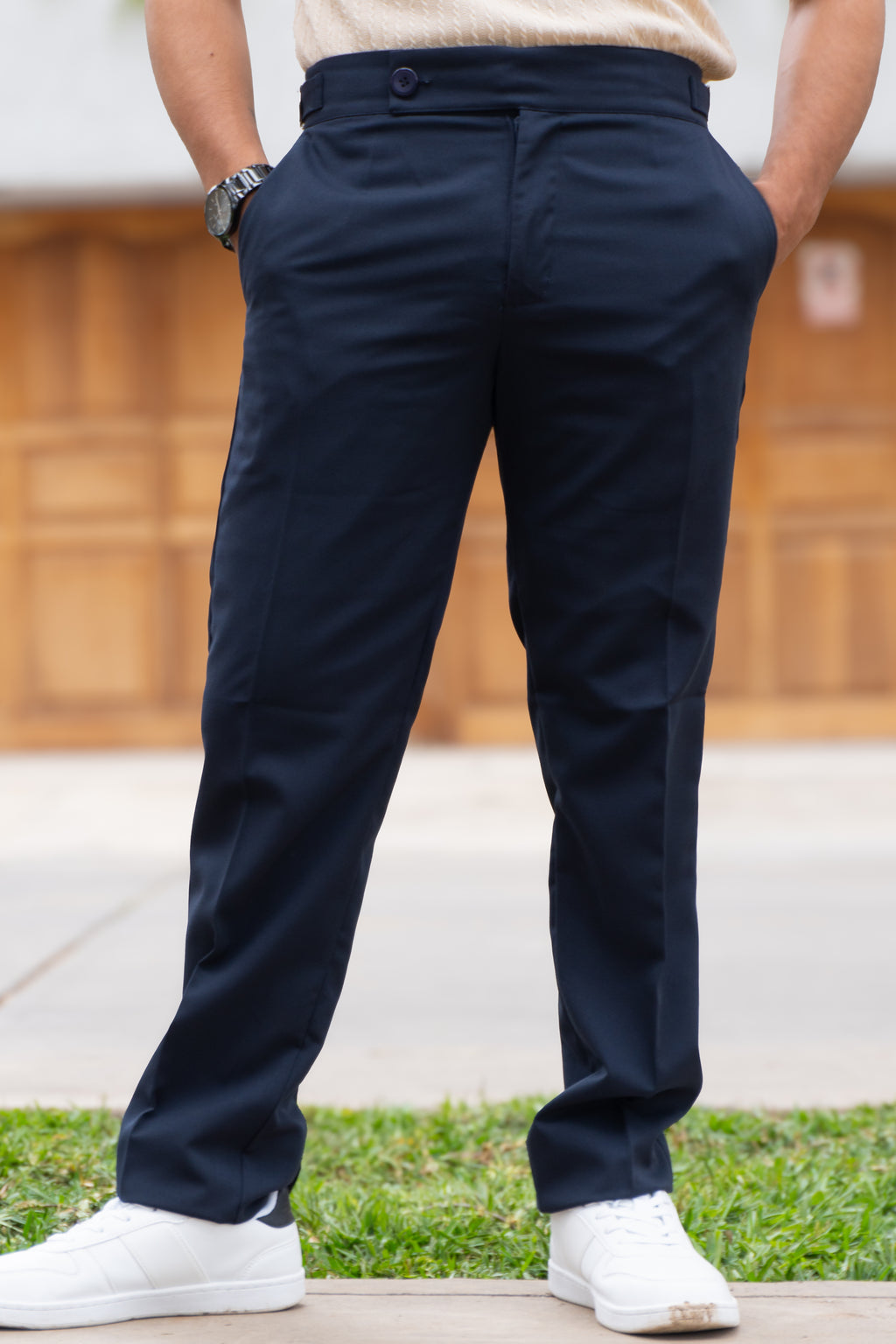 PANTALON OLD MONEY | AZUL