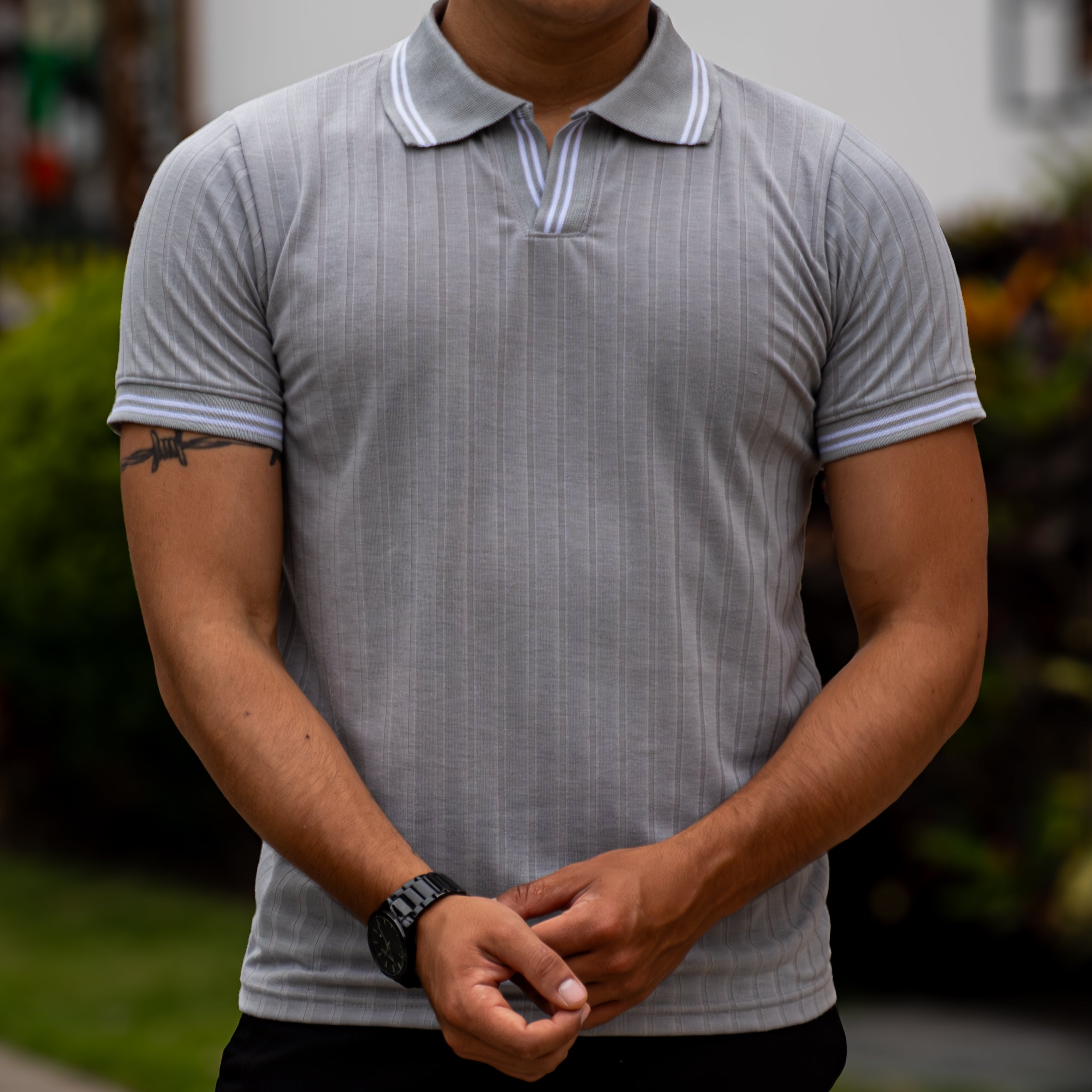 CAMISERO MONACO | GRIS DR