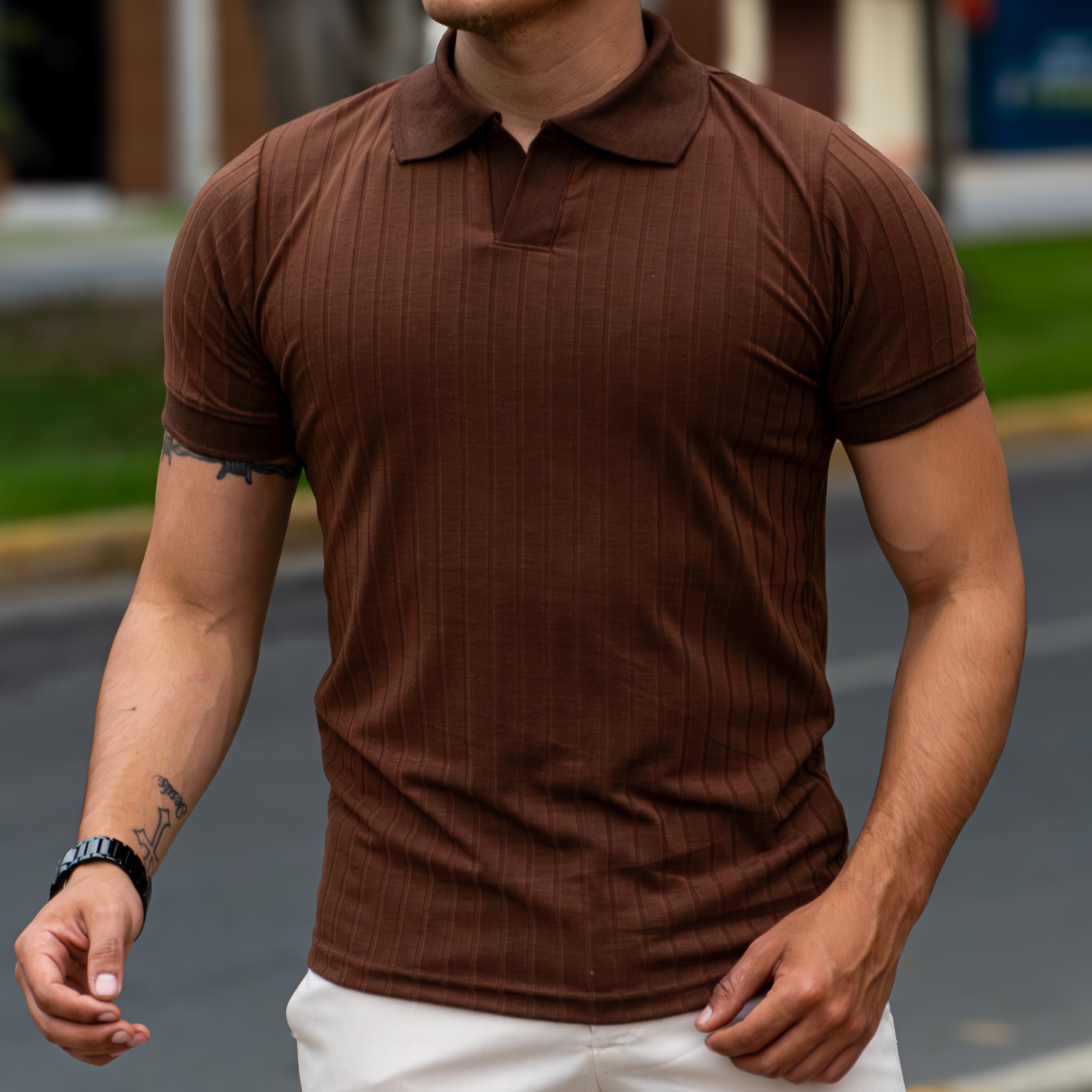 CAMISERO MONACO | MARRON