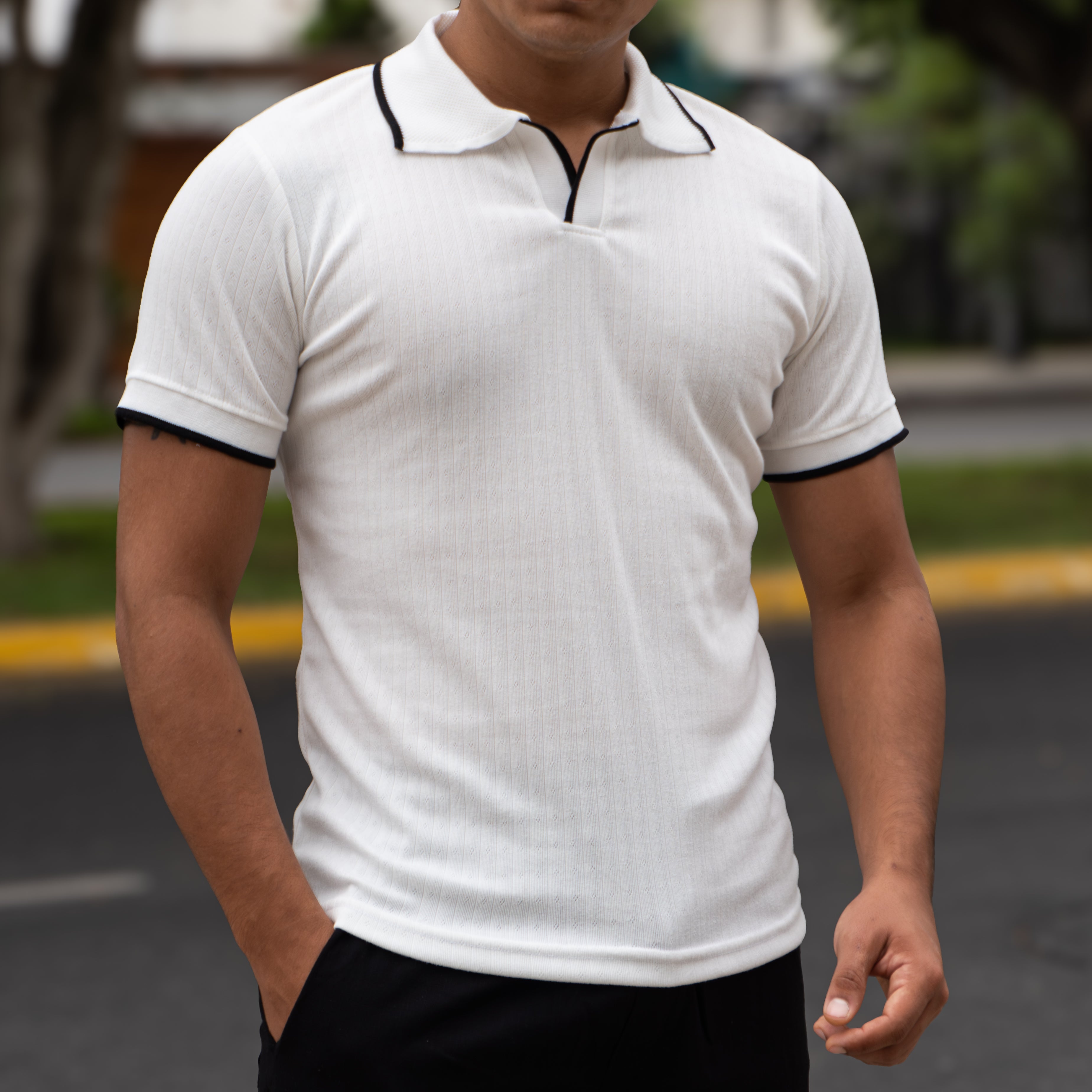 Camisero Old Money - Blanco